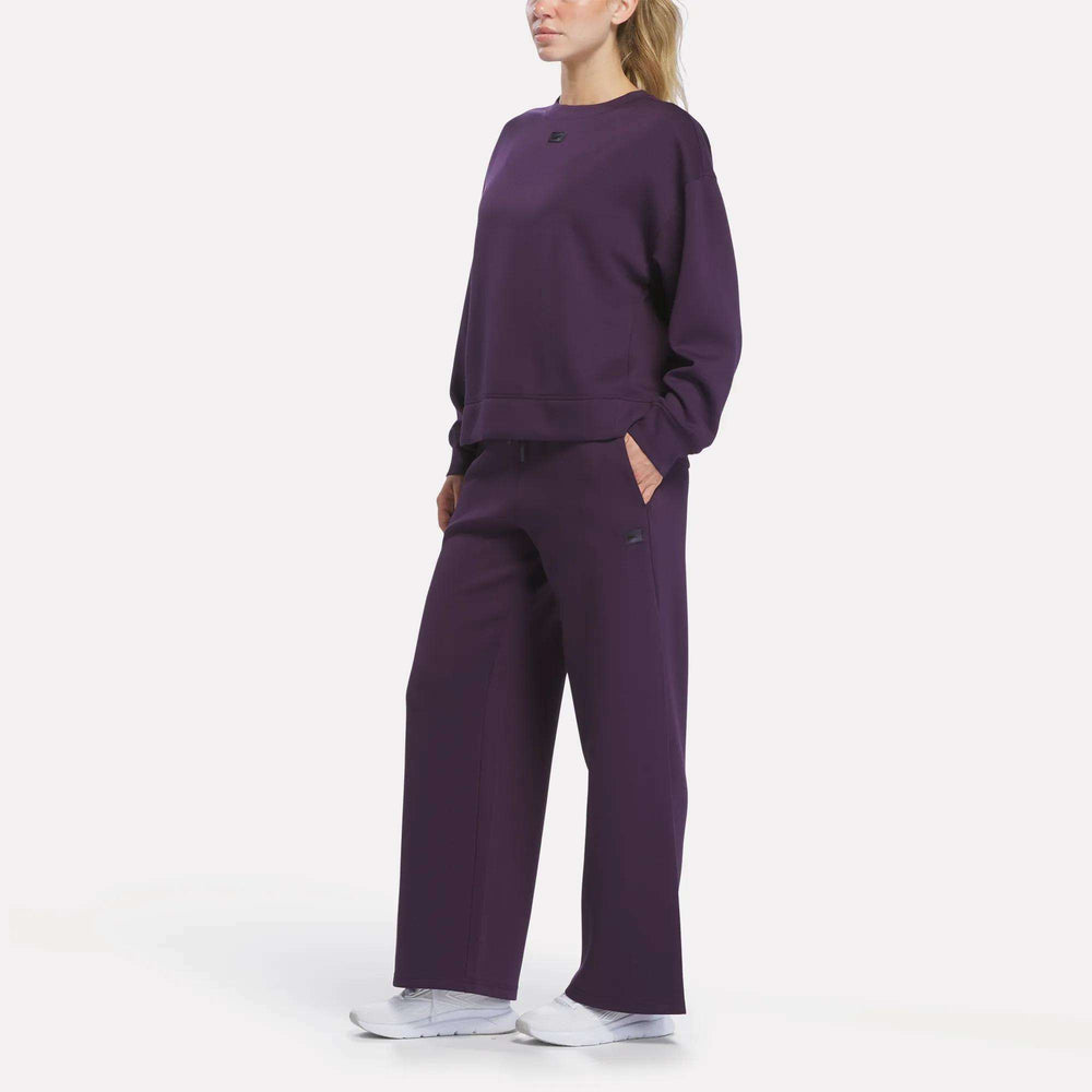 Reebok Mid-Rise Wide-Leg Women's Pants