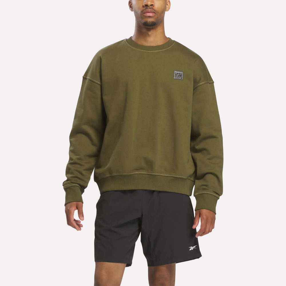 Reebok Patch Logo Crewneck Men's Sweatshirt