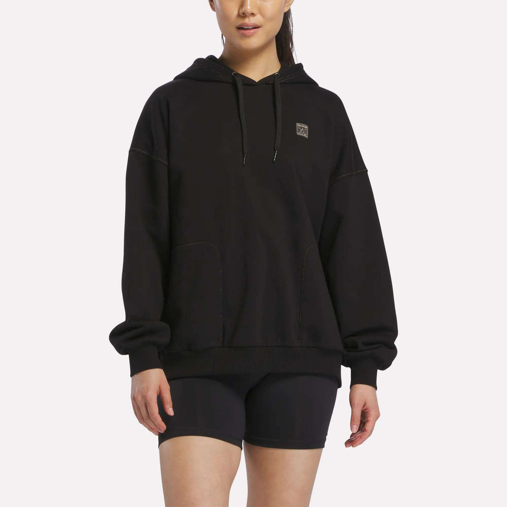 Reebok Relaxed Fleece Graphic Women's Hoodie