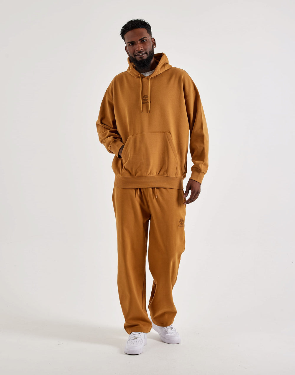 Timberland Open-Hem Fleece Cargo Men's Sweatpants