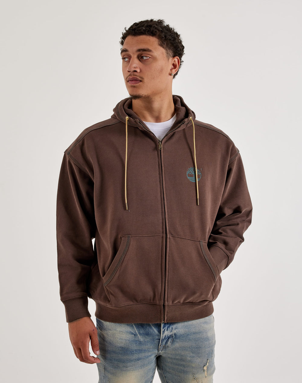 Timberland Full-Zip Fleece Men's Hoodie