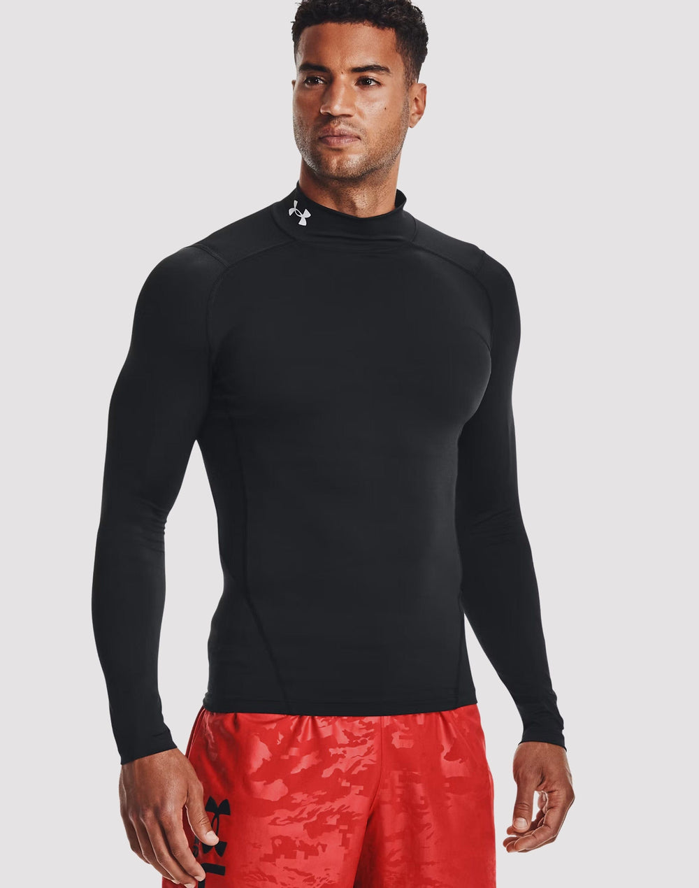 Under Armour HeatGear Mock Neck Men's Long-Sleeve Top