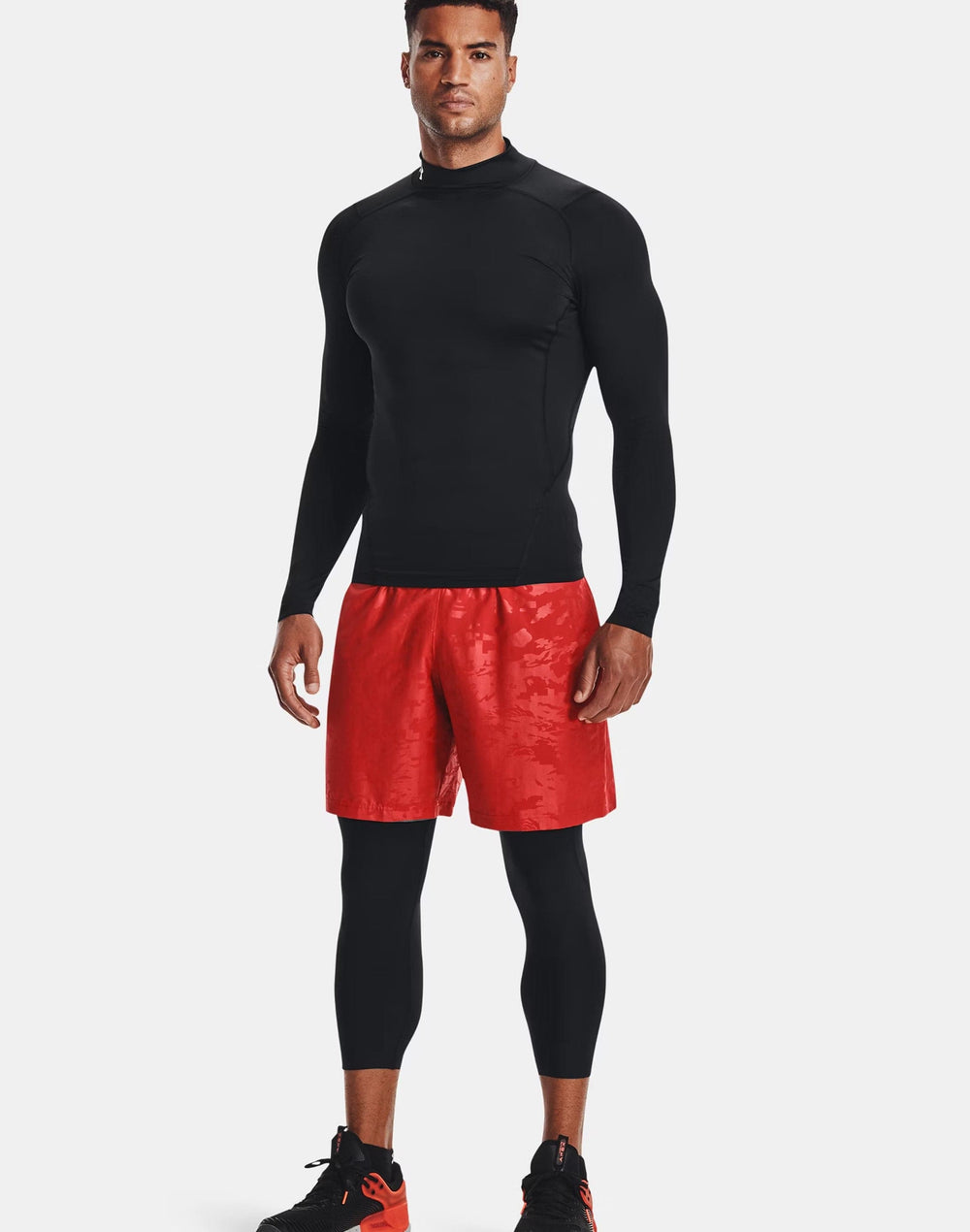 Under Armour HeatGear Mock Neck Men's Long-Sleeve Top
